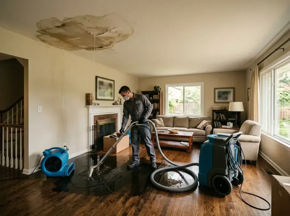 attic-pipe-burst-ceiling-drip-008 — frequently asked questions, Water Damage Restoration & Carpet Care in Lucas Valley-Marin…